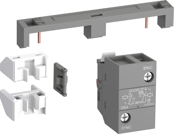 ABB VEM4 Mechanical and Electrical Interlock Unit for use with AF09…AF38 contactors